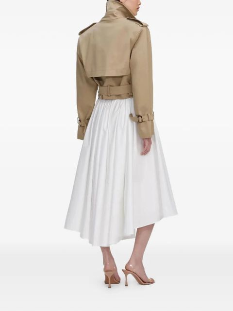 Self-Portrait button belted jacket - Neutrals