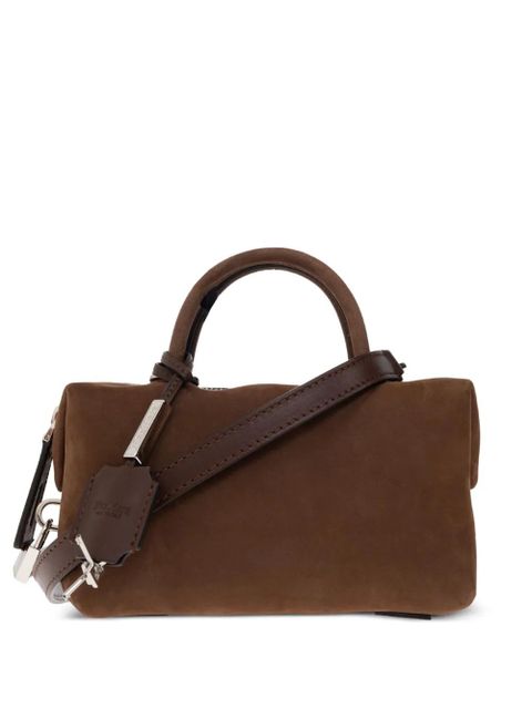 Max Mara small Holdall suede tote bag - Brown - zdjęcie produktu nr 1