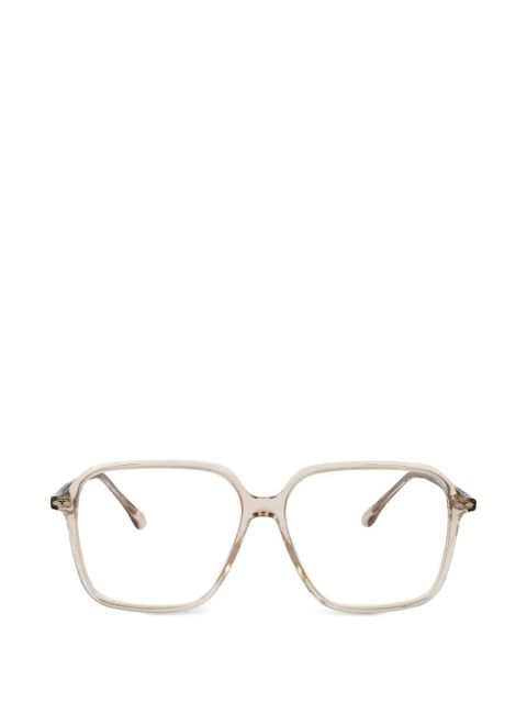 Isabel Marant Eyewear geometric glasses - Neutrals - zdjęcie produktu nr 1