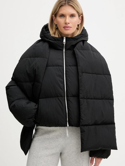 BOSS Orange kurtka kolor czarny zimowa oversize 50548028 - zdjęcie produktu nr 1