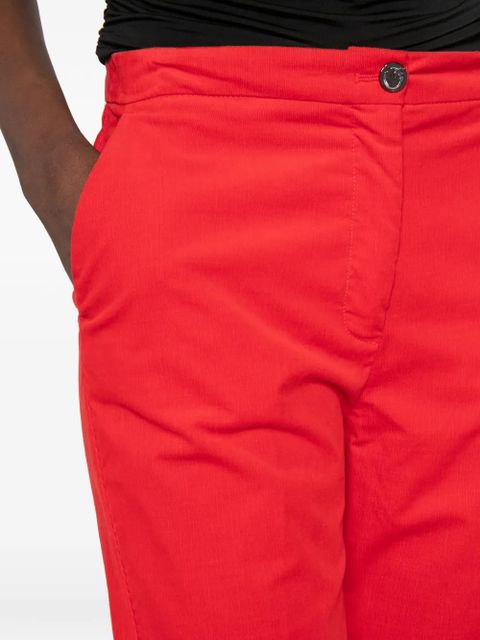 PINKO velour trousers - Red