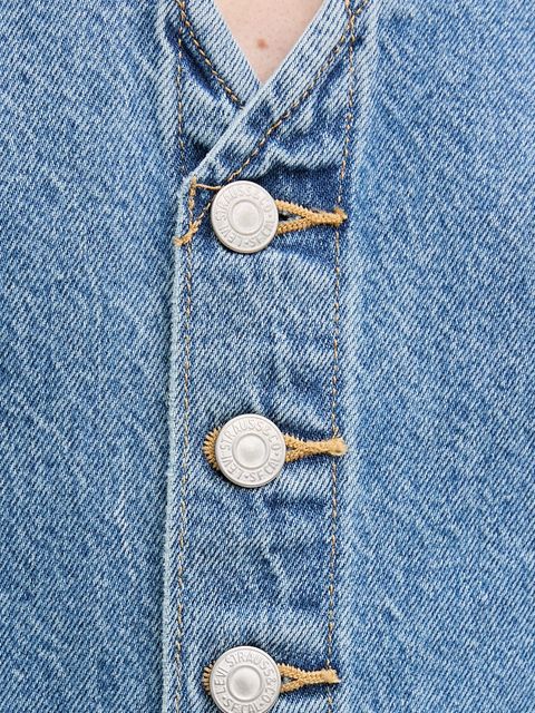 Levi's kombinezon jeansowy DNM VEST WIDELG