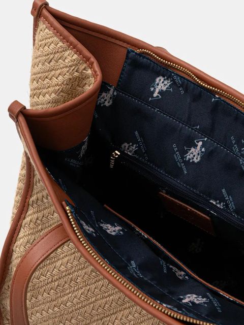 U.S. Polo Assn. torebka Pool kolor beżowy BEU2P8696WJT