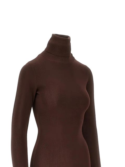 ENTIRE STUDIOS roll-neck midi dress - Brown - zdjęcie produktu nr 2