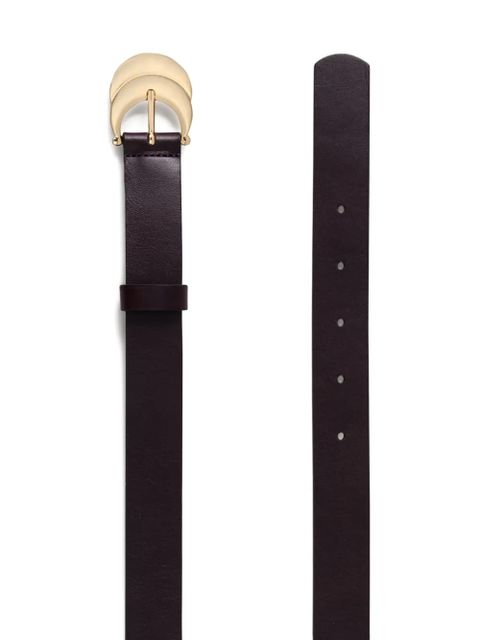 Ba&Sh Bolbi crescent buckle belt - Brown