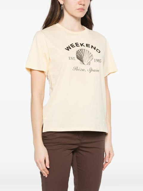 Weekend Max Mara print T-shirt - Neutrals