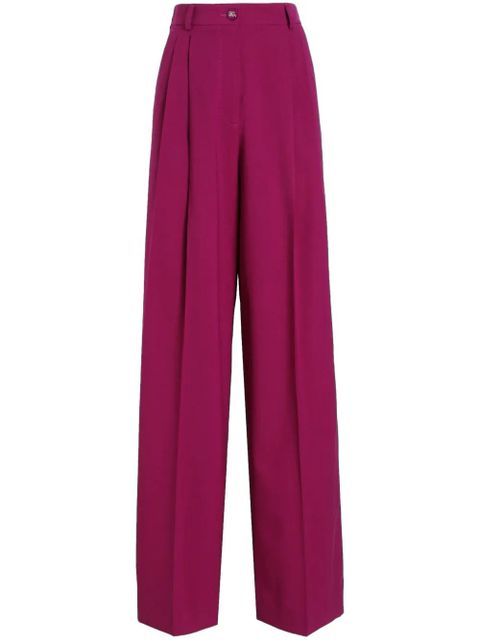 Dolce & Gabbana wide-leg trousers - Pink - zdjęcie produktu nr 1