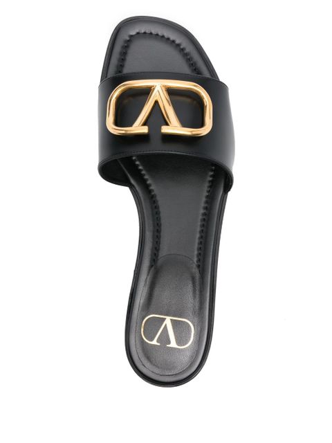 Valentino Garavani VLogo Signature slides - Black