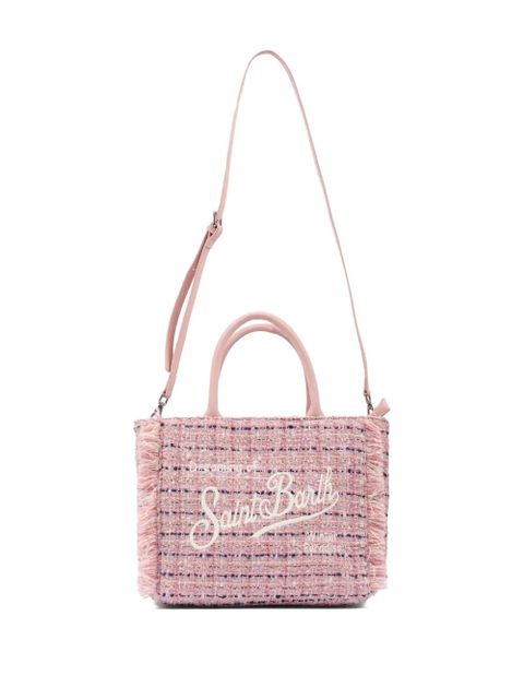MC2 Saint Barth Colette tweed tote bag - Pink