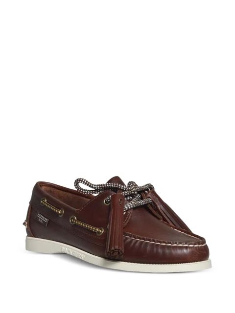 Weekend Max Mara WKADOCKSIDE2 tassel lace-up loafers - Brown - zdjęcie produktu nr 2