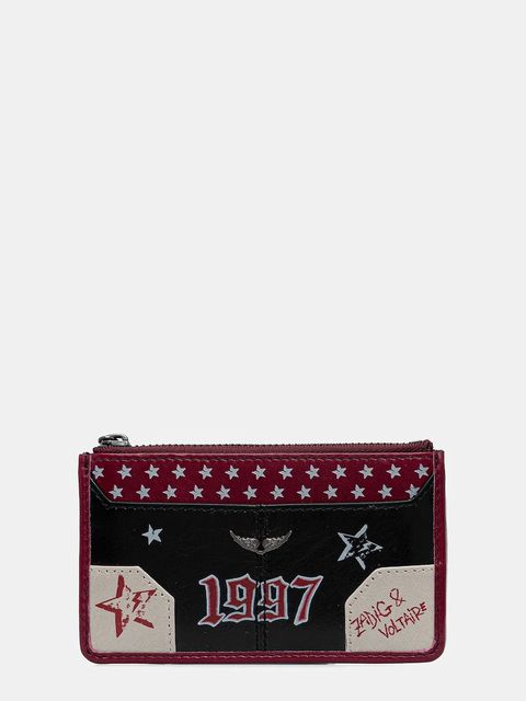 ZADIG&VOLTAIRE portfel skórzany damski kolor czarny LWSG03676 - zdjęcie produktu nr 1