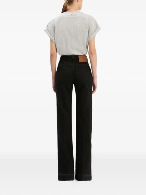 Victoria Beckham Alina patch-pocket jeans - Black