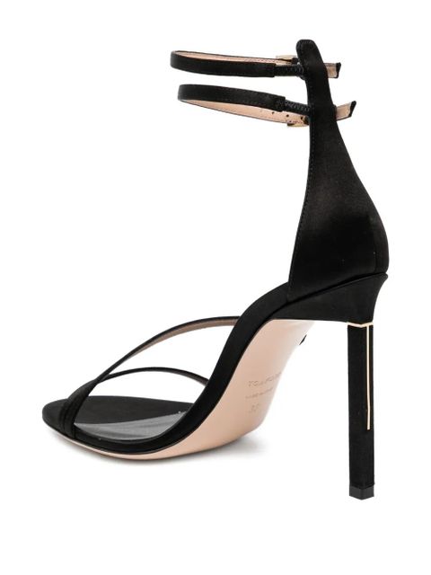 TOM FORD 105mm satin sandals - Black