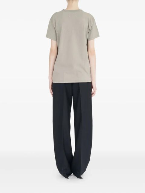 Maison Margiela Numbers-print T-shirt - Neutrals