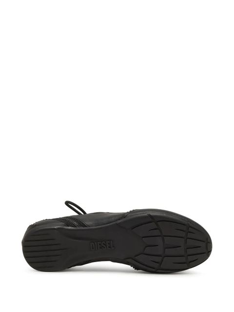 Diesel lace-up ballet flats - Black