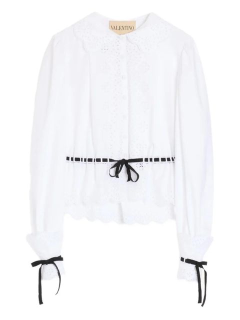 Valentino Garavani long-sleeves shirt - White - zdjęcie produktu nr 1