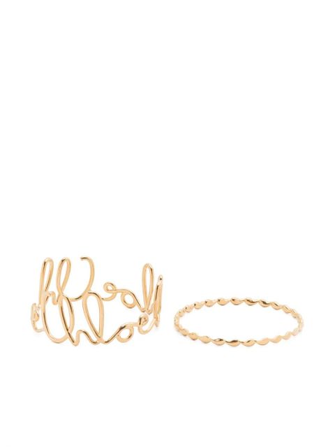 Chloé Iconic bracelet (set of two) - Gold - zdjęcie produktu nr 2