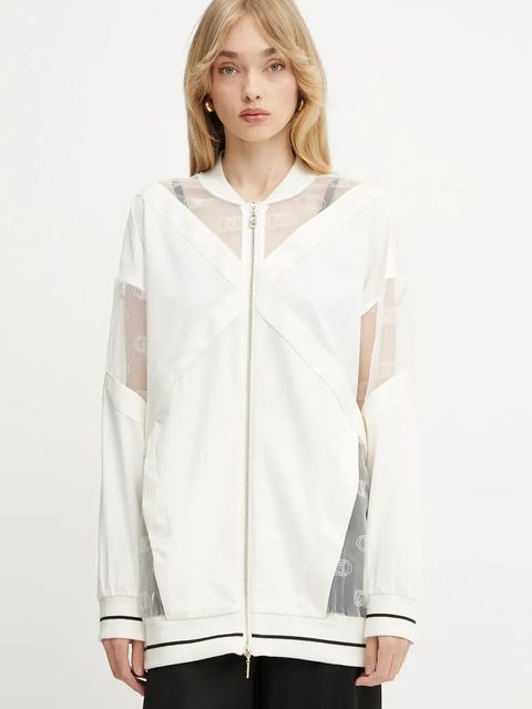 Liu Jo kurtka bomber kolor beżowy przejściowa TA5200 TS922 - zdjęcie produktu nr 1