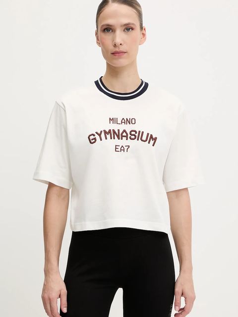 EA7 Emporio Armani t-shirt bawełniany - zdjęcie produktu nr 1
