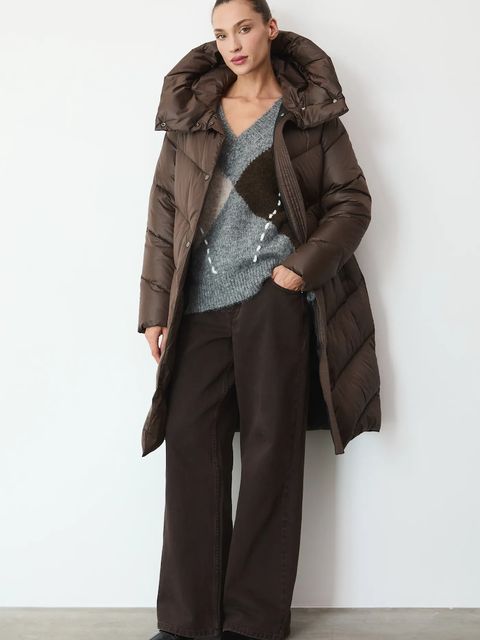 Medicine płaszcz puchowy kolor turkusowy - zdjęcie produktu nr 1