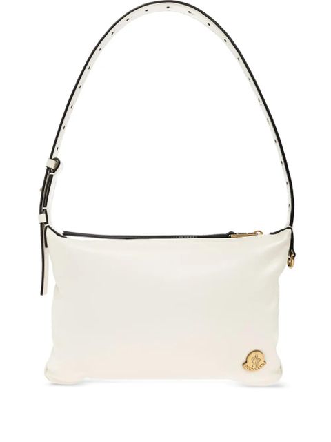 Moncler Vetta leather shoulder bag - White - zdjęcie produktu nr 1