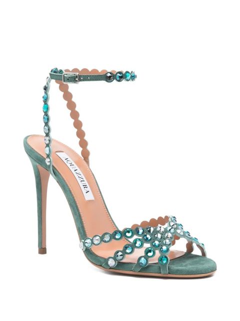 Aquazzura Tequila sandals - Green - zdjęcie produktu nr 2