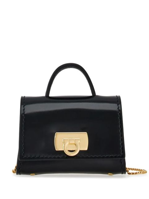 Ferragamo Airpod Pro leather case - Black - zdjęcie produktu nr 1