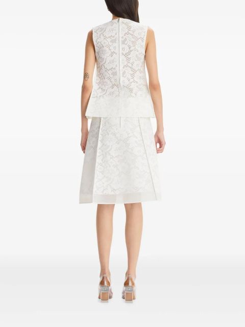 Tory Burch Corded Lace top - White - zdjęcie produktu nr 2
