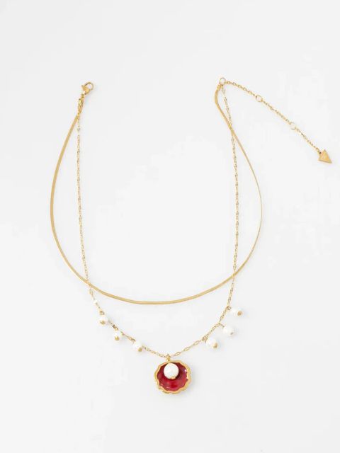 Guess naszyjnik SEASHELL JUBN05 129JW