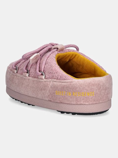 Moon Boot śniegowce MB X GIR EVX MULE KNIT kolor różowy 80D1470140-J038