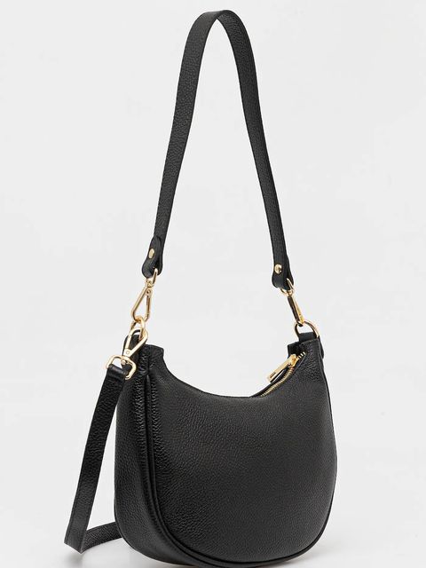 Answear.LAB torebka skórzana kolor czarny - zdjęcie produktu nr 2