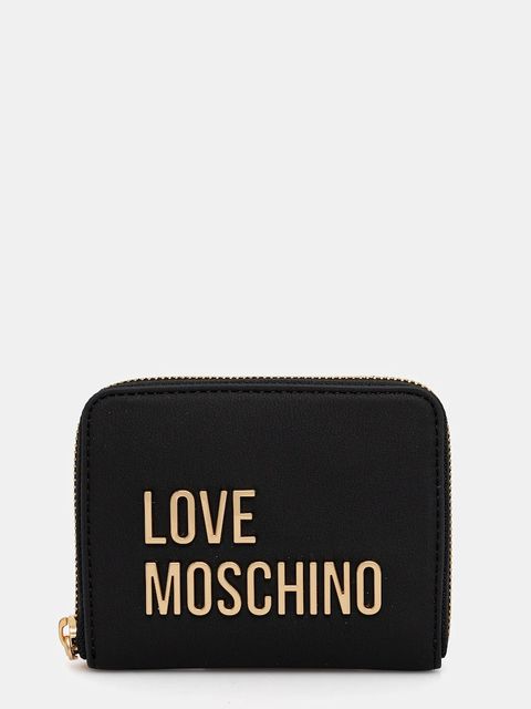 Love Moschino portfel damski kolor czarny JC5613PP0NKD0000 - zdjęcie produktu nr 1