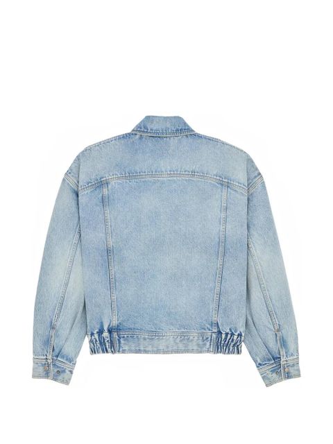 Saint Laurent acid-wash denim jacket - Blue - zdjęcie produktu nr 2