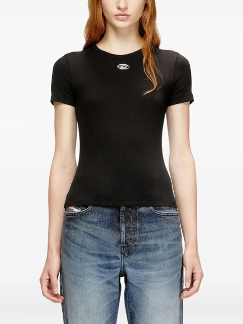 Diesel T-Ele-Long-Od top - Black