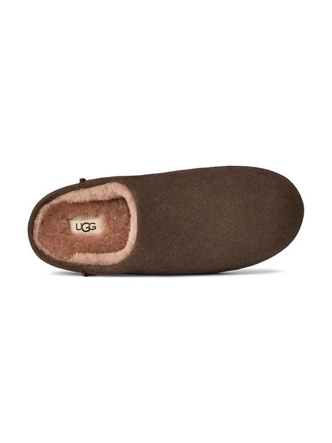 UGG kapcie zamszowe Elea Slip-On kolor brązowy 1171390.DDC