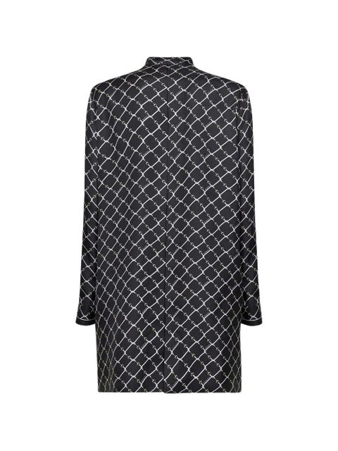 Gucci horsebit-pattern mini dress - Black - zdjęcie produktu nr 2