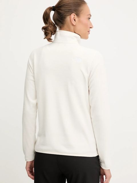 The North Face bluza outdoorowa kolor beżowy gładka NF0A8D2JQLI1