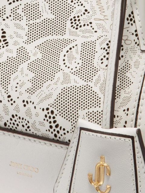 Jimmy Choo mini Diamond tote bag - Neutrals