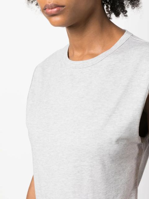 LouLou de Saison sleeveless Pima-cotton top - Grey