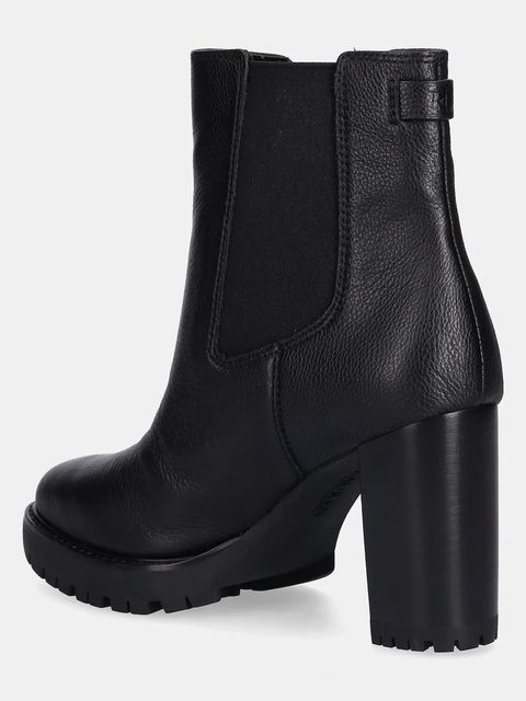 Lauren Ralph Lauren sztyblety skórzane Layne damskie kolor czarny na słupku 802974391001 - zdjęcie produktu nr 2