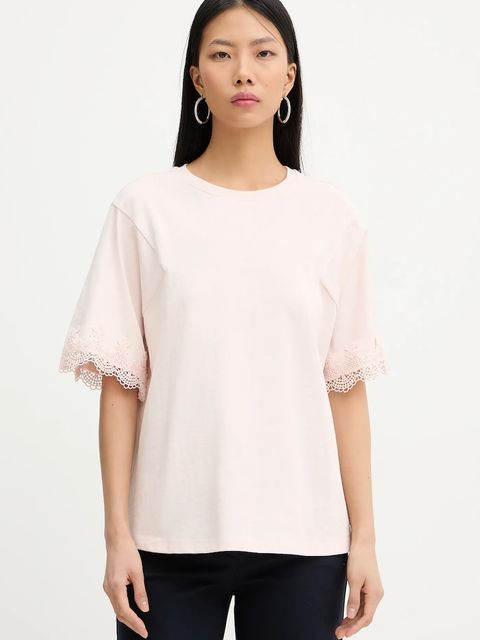 Twinset t-shirt bawełniany - zdjęcie produktu nr 1