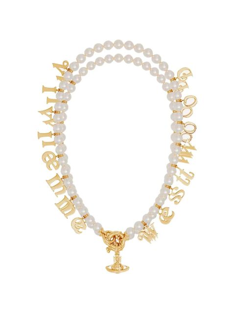 Vivienne Westwood Leanne orb-pendant necklace - Gold - zdjęcie produktu nr 1