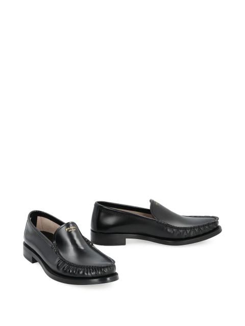 Prada leather loafers - Black - zdjęcie produktu nr 2