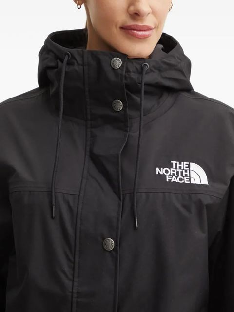The North Face hooded pocket-detail coat - Black