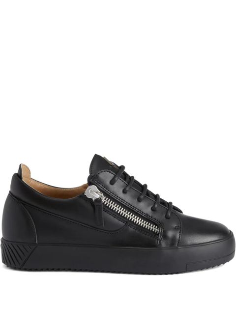 Giuseppe Zanotti Gail zip-lace sneakers - Black - zdjęcie produktu nr 1