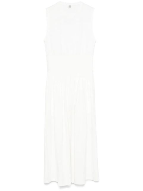 TOTEME sleeveless cotton maxi dress - White - zdjęcie produktu nr 1