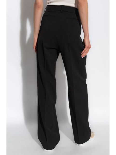 Sportmax loose-fit long-leg trousers - Black