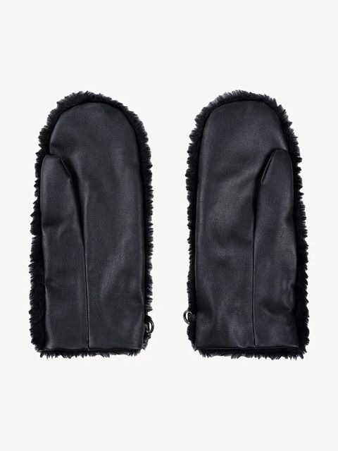 Bizuu rękawiczki ROKKA damskie kolor czarny ROKKA CZARNY