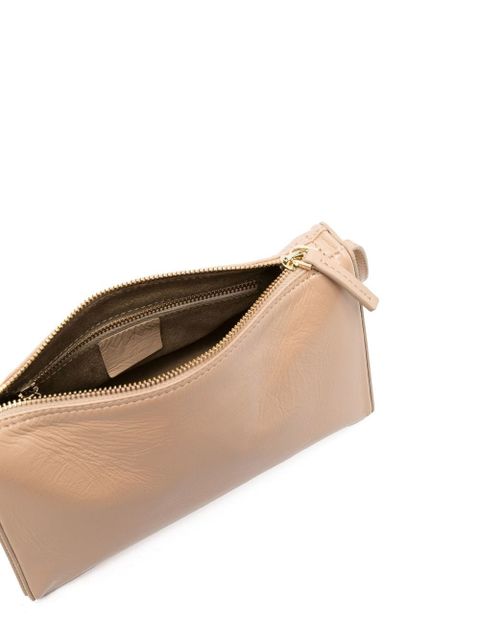 Manu Atelier Prism leather tote bag - Neutrals
