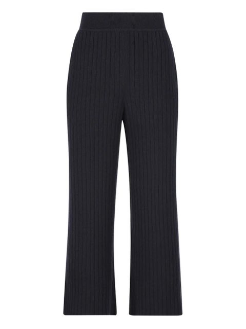Loro Piana Coste ribbed welt-pocket trousers - Blue - zdjęcie produktu nr 1